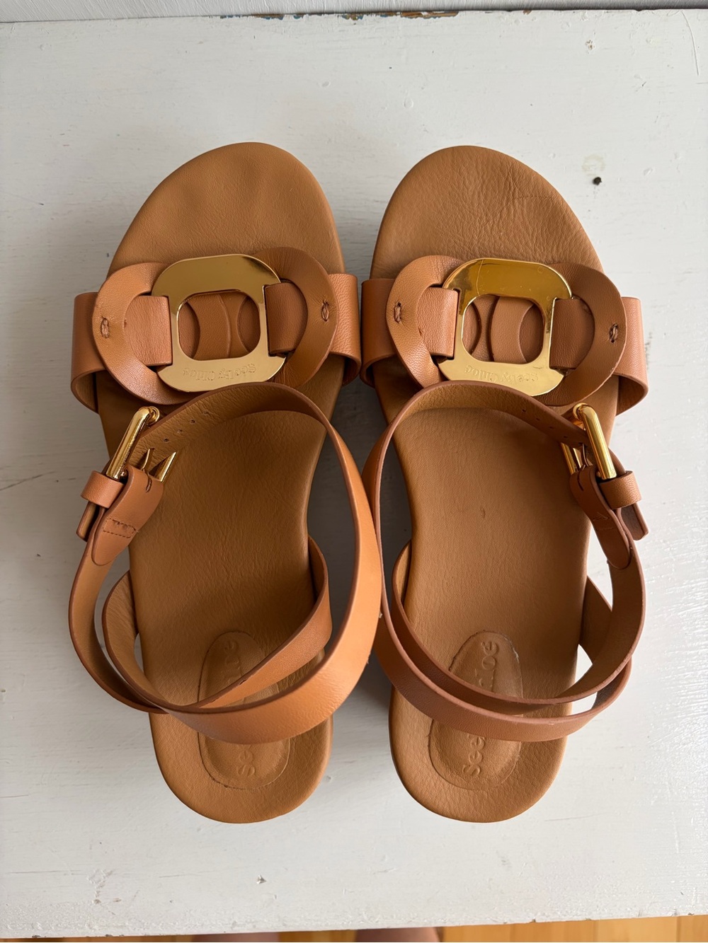 See by Chloé Chany Platform Sandals – Tan - Picture 3 of 10